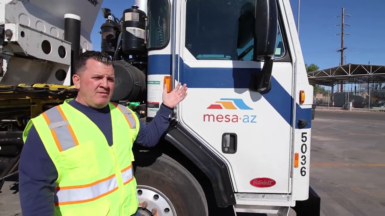 Learn about garbage trucks with a Solid Waste Operator