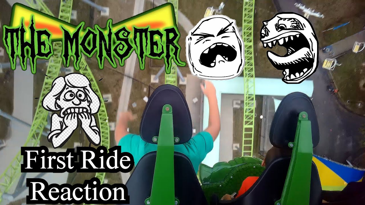 The Monster First Ride Reaction At Adventureland
