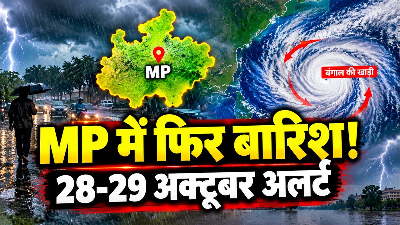 MP Weather Alert: Signs of a storm in the Bay of Bengal, Heavy Rain to return to Madhya Pradesh. ...