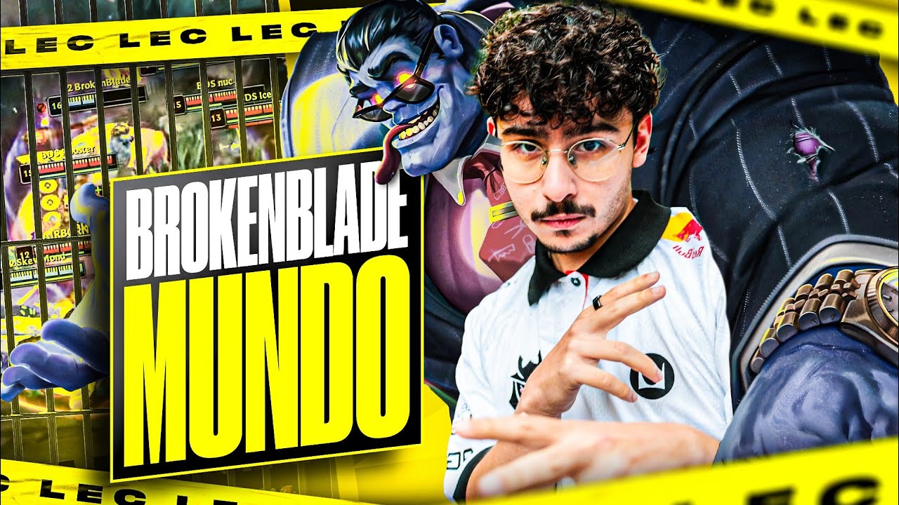 BROKENBLADE LOCKS IN DR. MUNDO - G2 VS BDS - LEC SUMMER 2025