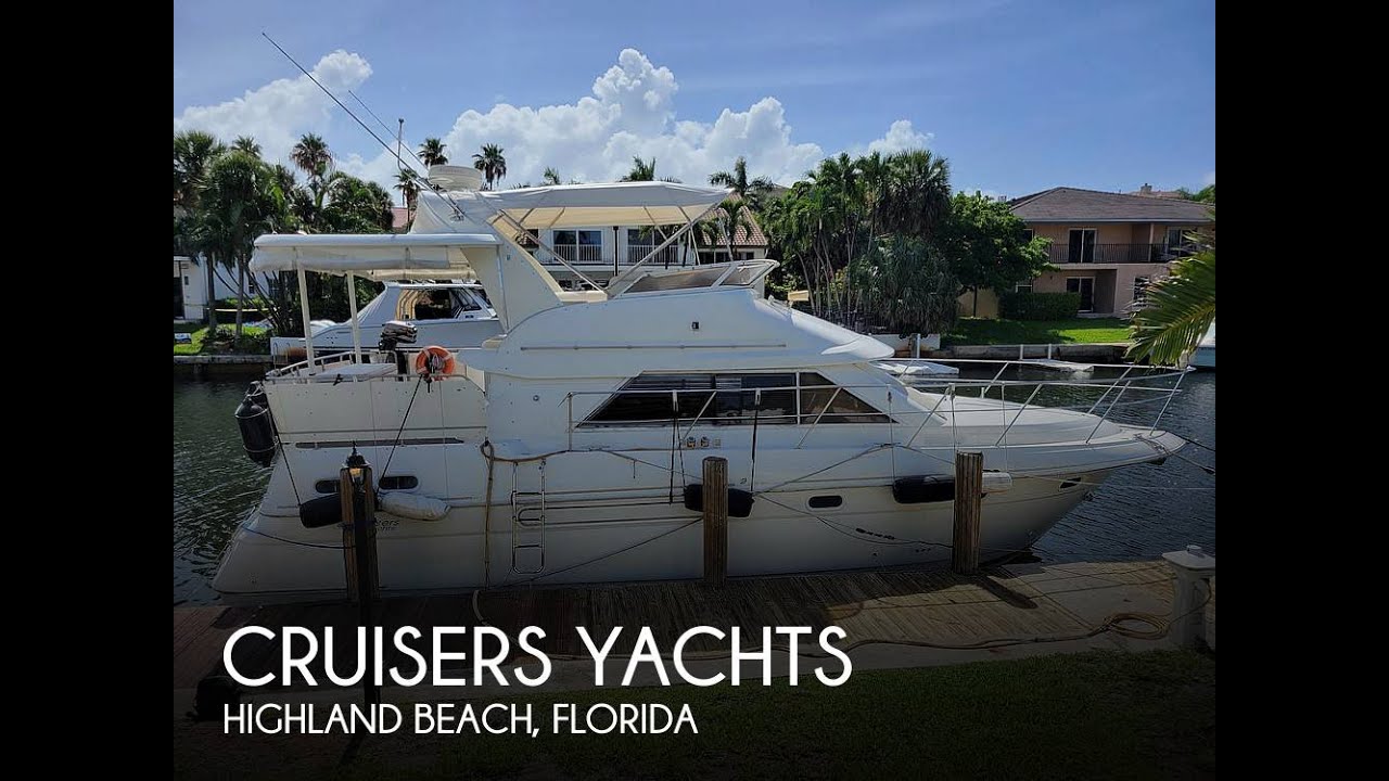 Used 1998 Cruisers Yachts 3650 for sale in Highland Beach, Florida