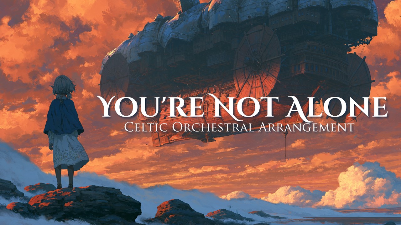Final Fantasy IX - You're Not Alone (Celtic Orchestral Arrangement) | 1 Hour  for Study & Relaxation