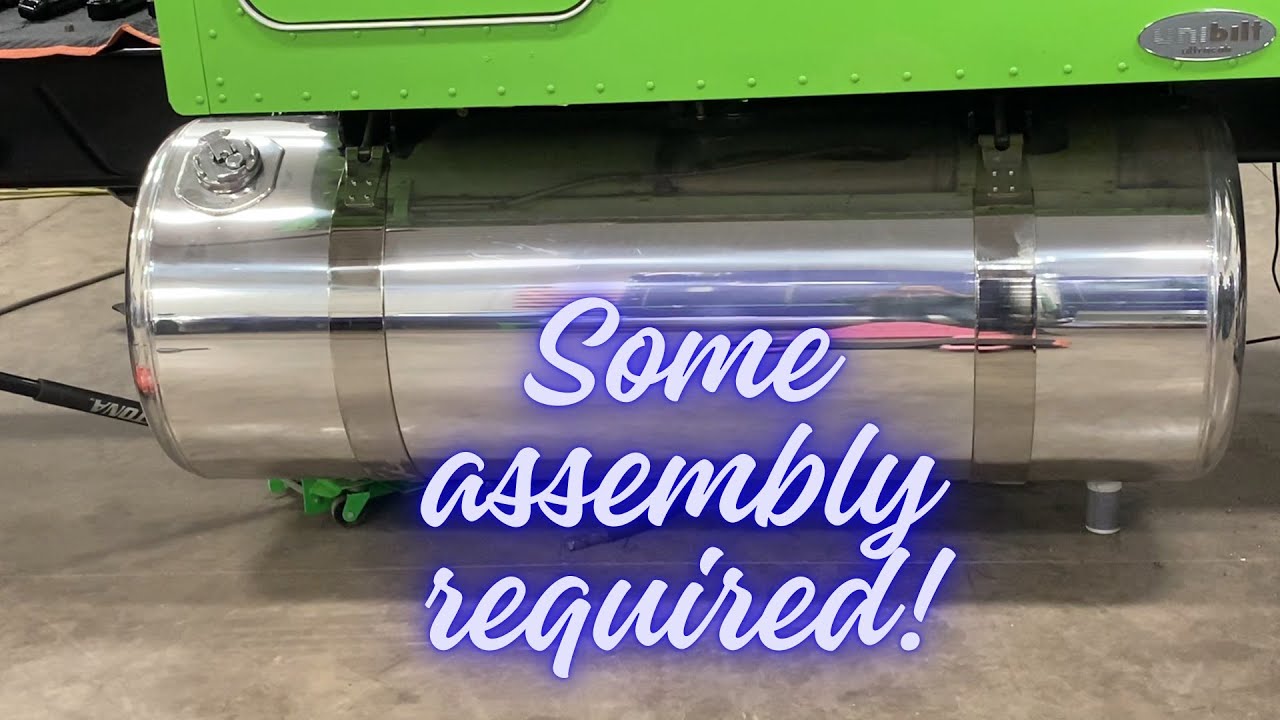 Installing Fuel & Air Tanks