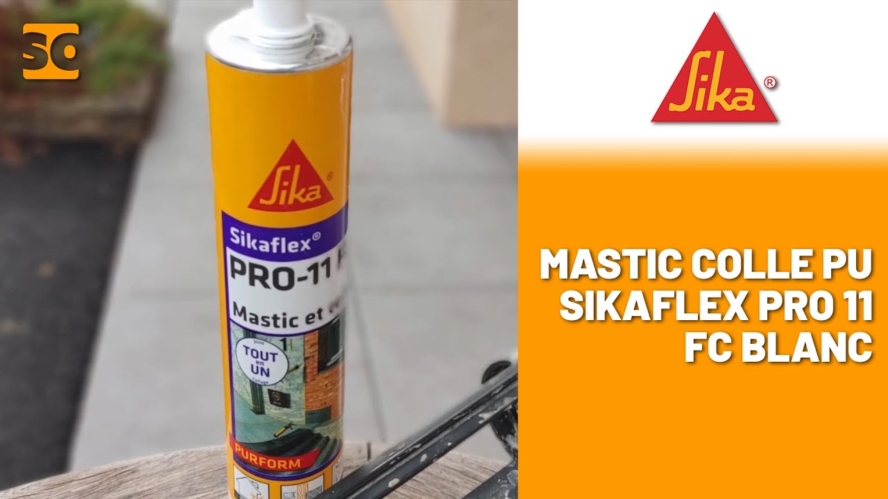 L' élasticité de la Mastic colle PU Sikaflex - SIKA mise à l'épreuve !