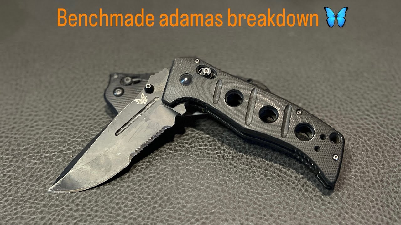 Benchmade adamas breakdown and maintenance !