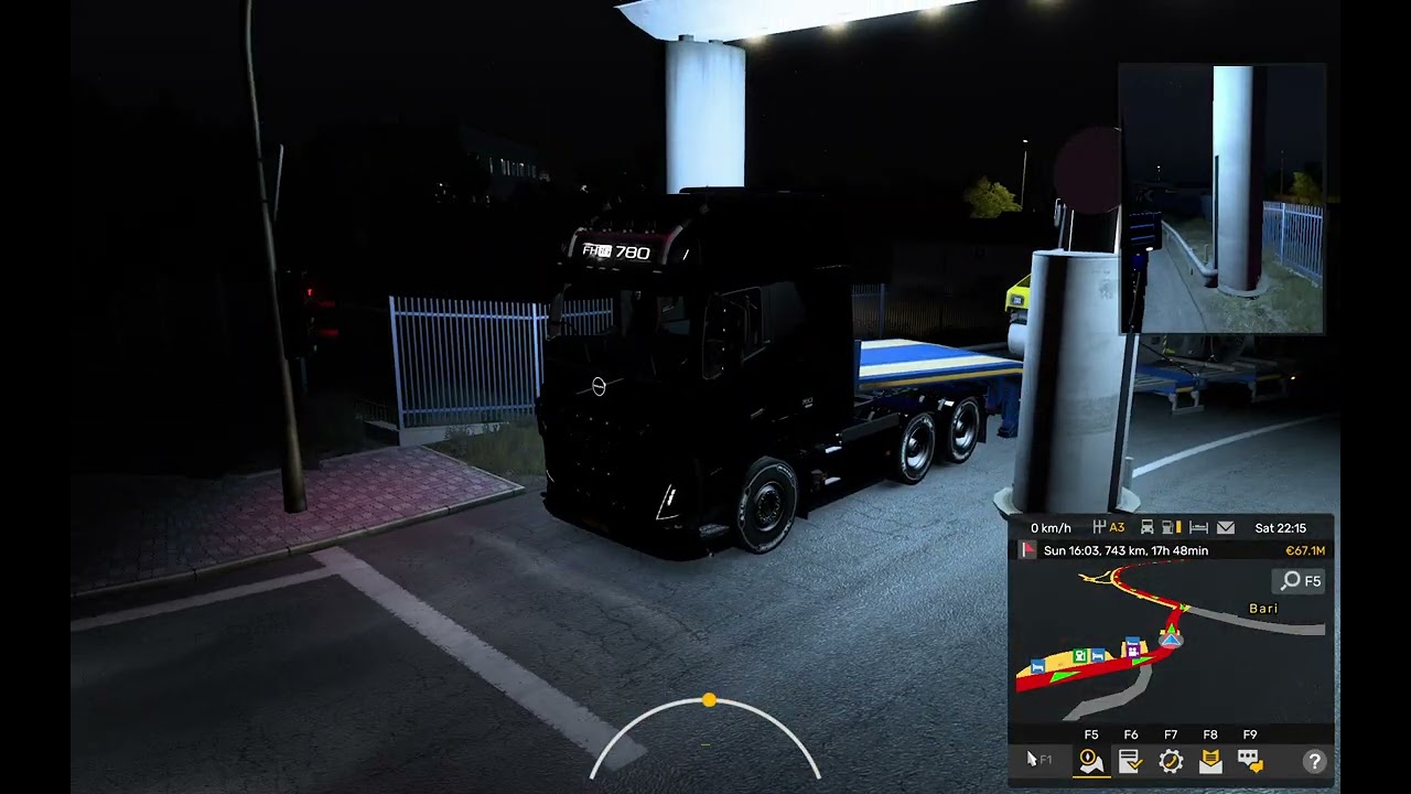 ETS 2 Greece DLC Gameplay Volvo (Argostoli to Cagliari)