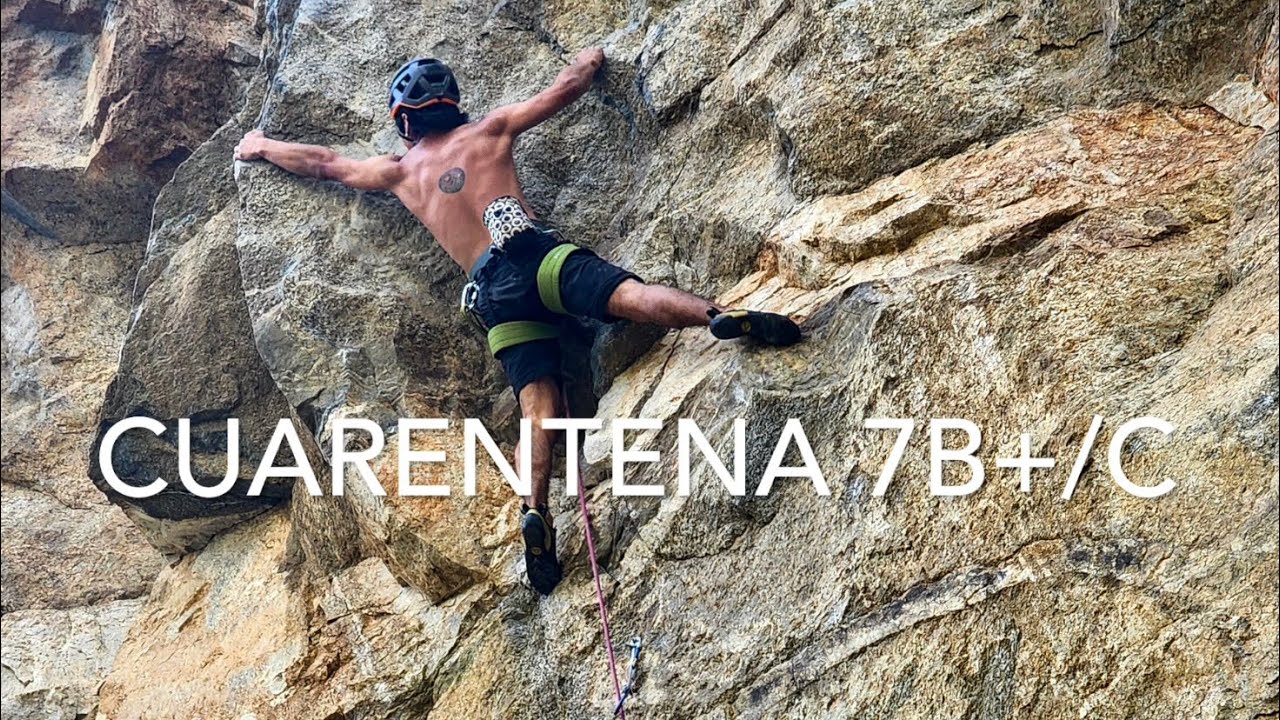 Cuarentena 7b+/c - Escalada en Sausalito, Viña del Mar