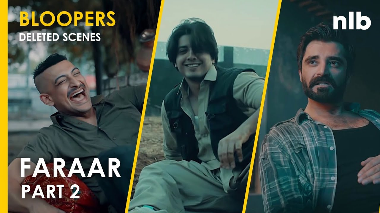 Faraar Bloopers Part 2 | Hamza Ali Abbasi, Sohai Ali & Faris Shafi | Next Level Backstage | SA91Q