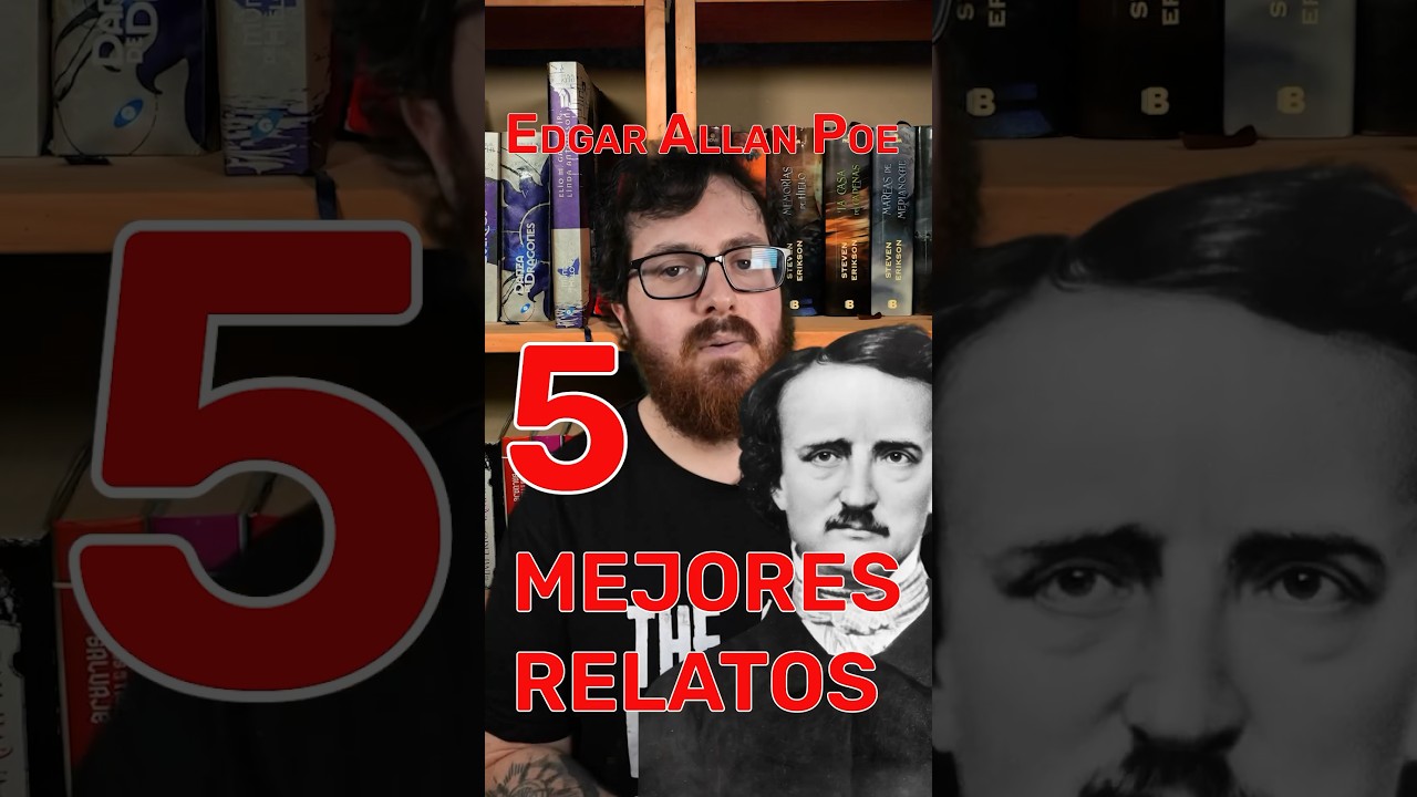 Los 5 MEJORES RELATOS DE EDGAR ALLAN POE. #lectura #edgarallanpoe #booktube