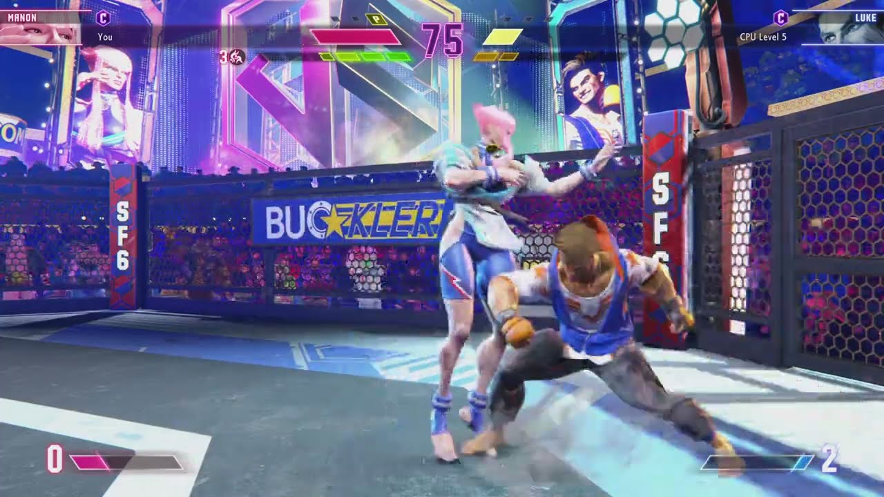 Street Fighter 6 Manon vs Luke