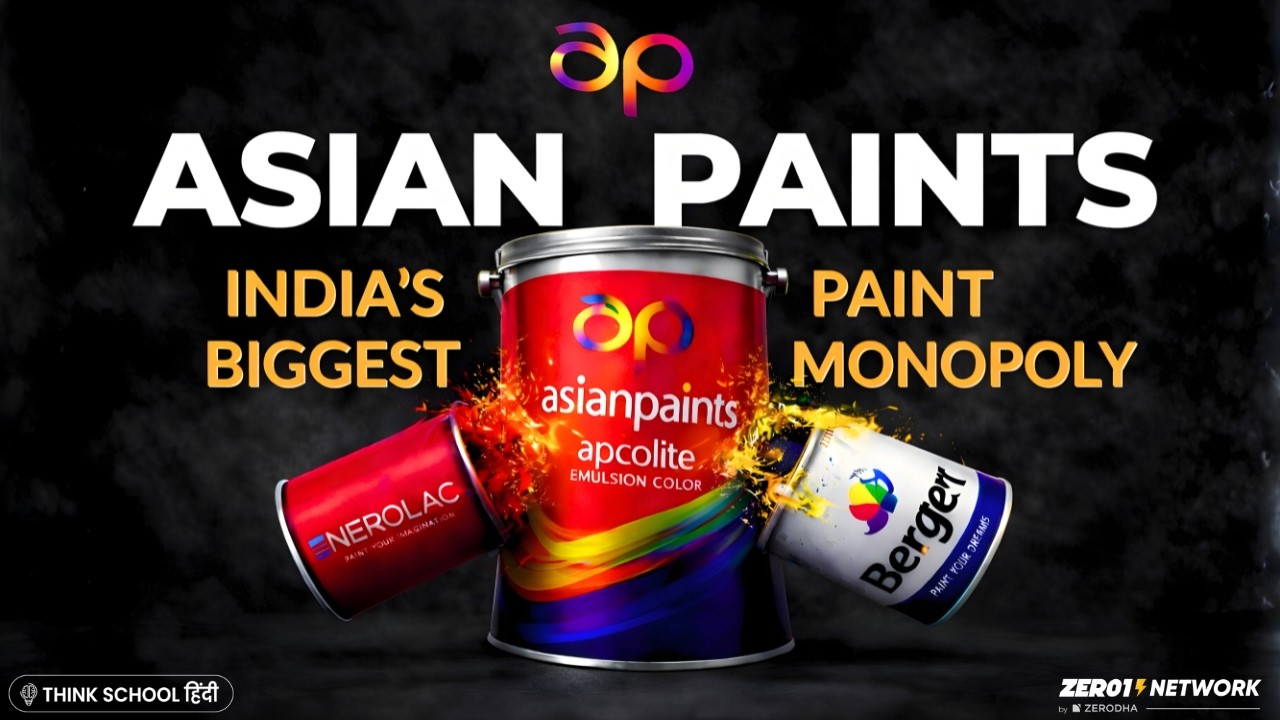 How Asian Paints Built MONOPOLY in the Indian market?