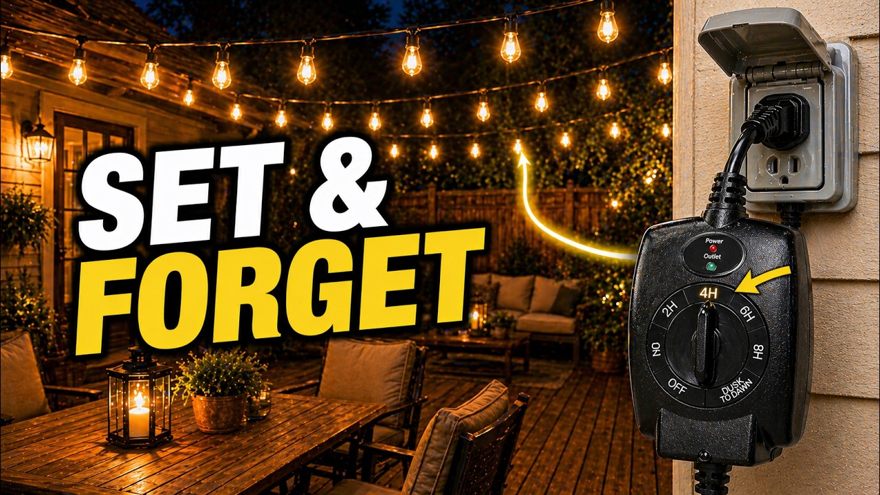 Defiant Outdoor Plug-In Countdown Timer Review: Plug. Set. Relax!