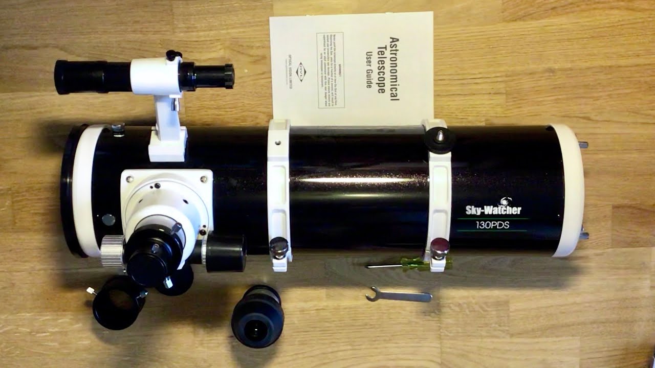 Unboxing Sky-Watcher 130PDS - Newtonian Telescope - Camera Attachment