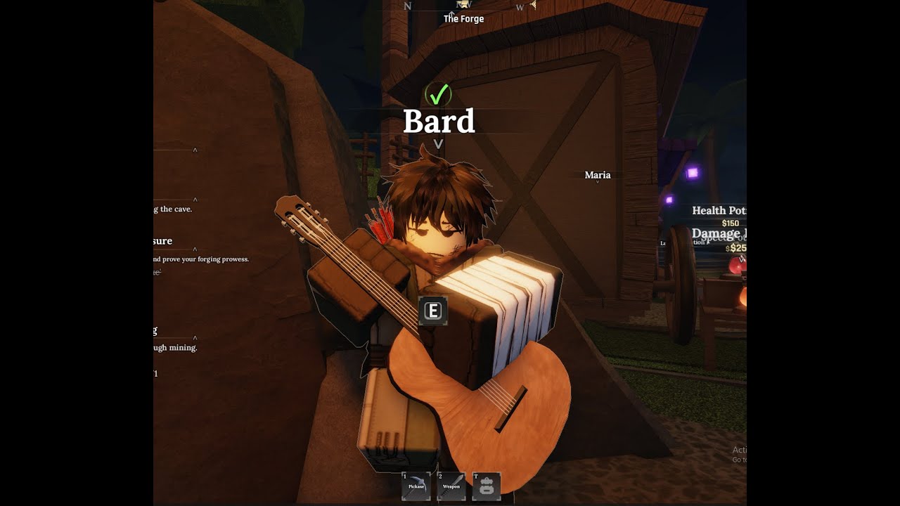 (The Forge) Bards guitar location