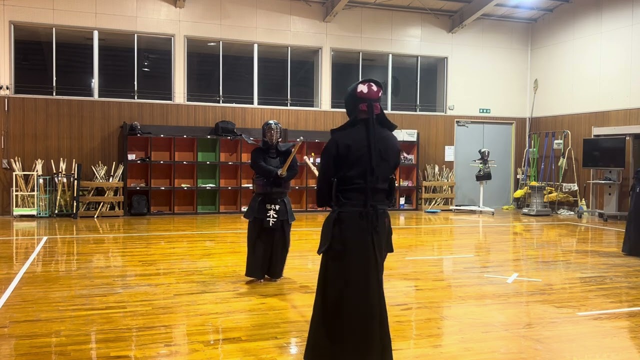 櫻木會稽古　2026年３月16日　地稽古　木下先生vs鈴木さん　#栃木　#真岡市　#剣道　#地稽古　#kendo   #稽古　#楽しい稽古