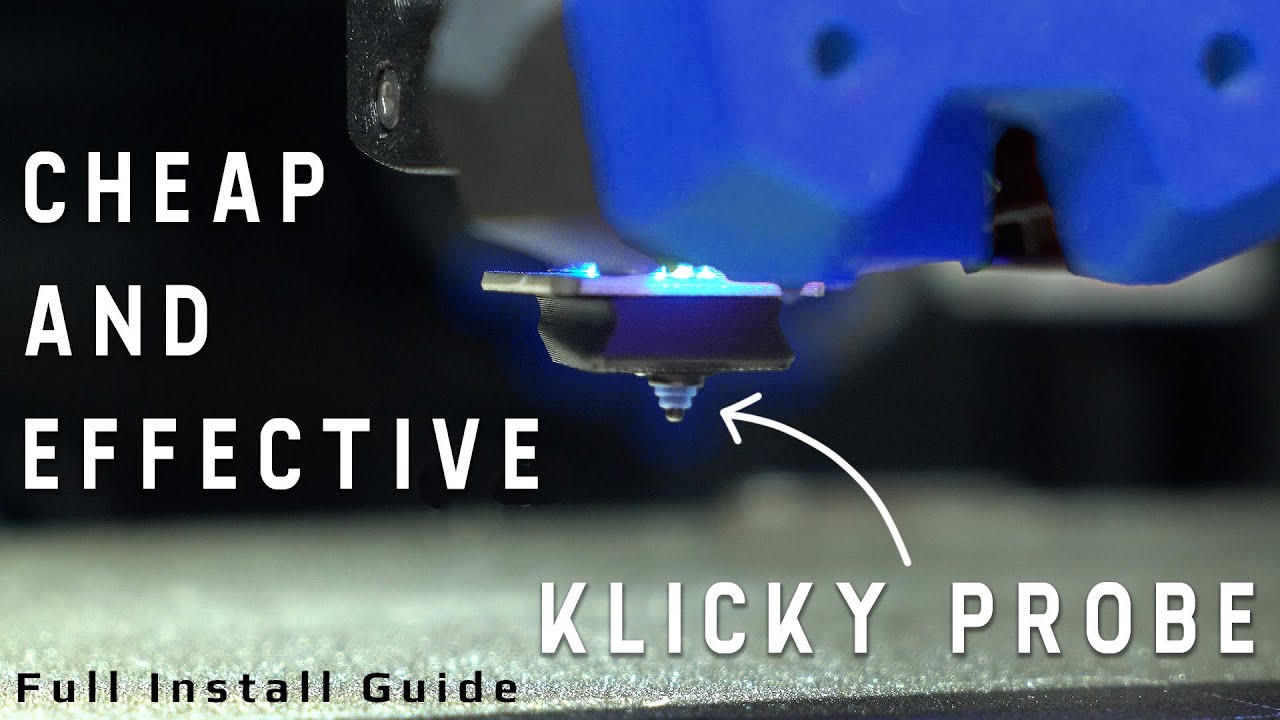 Could The CHEAPEST 3D Printer Bed Probe Also Be The BEST? Everything You Need To Know About Klicky