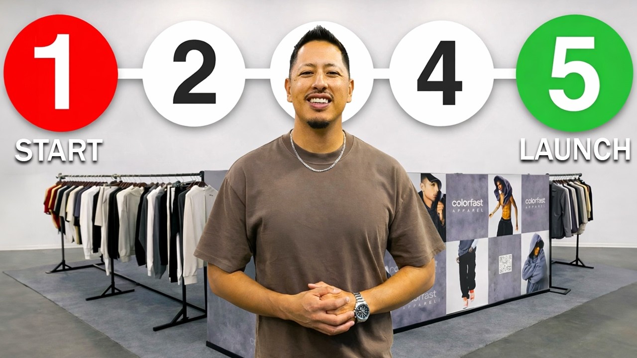 Starting a Clothing Brand in 2026 is Simple (Step x Step)