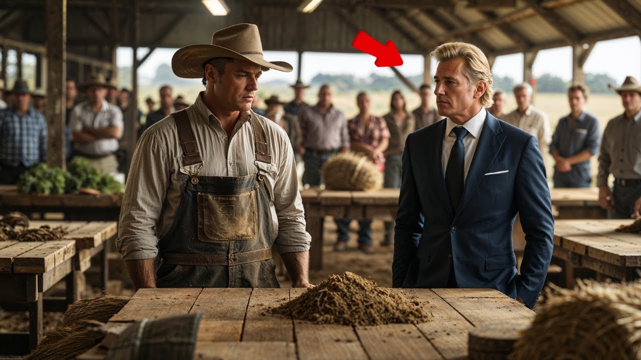 Billionaire Attends Auction of Struggling Farmer – His Next Move Changes Everything!