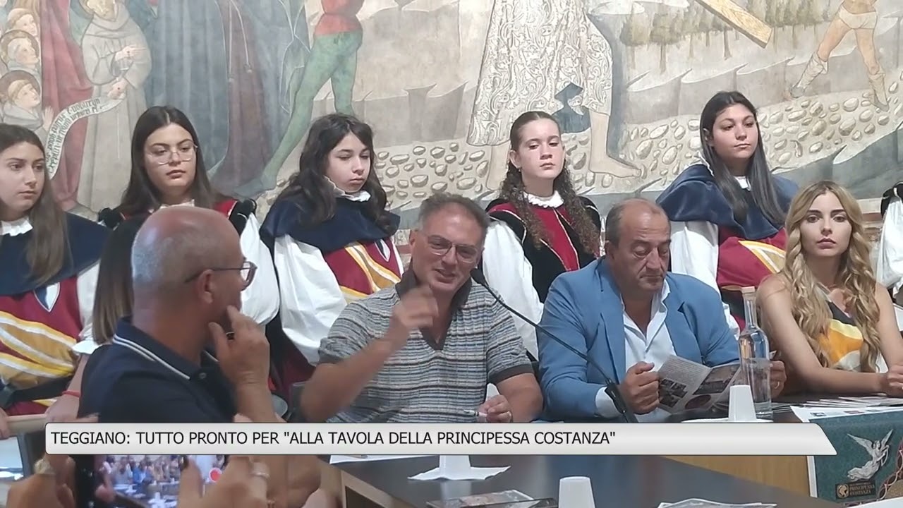 Teggiano accende la magia del Medioevo: tutto pronto per “Alla Tavola della Principessa Costanza”