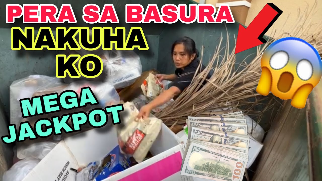 Dumpster diving Pera sa Basura Nakuha ko Mega Jackpot