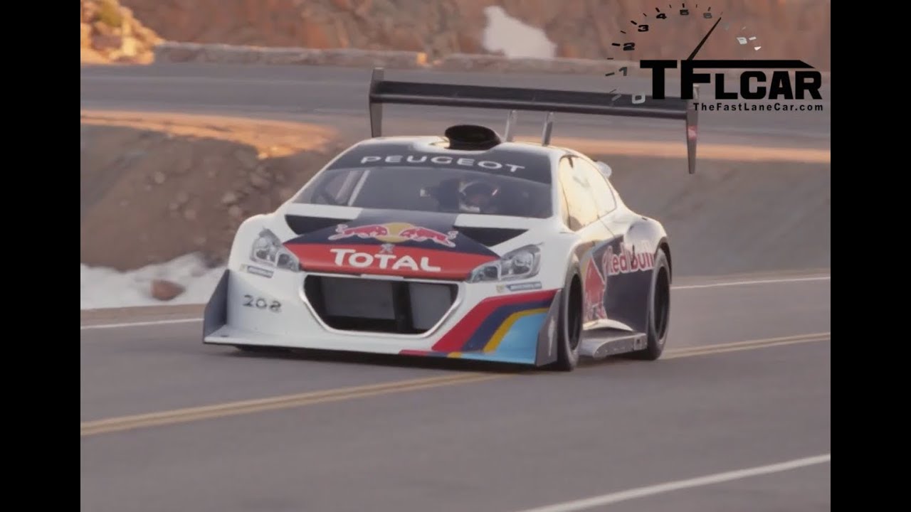 Sebastien Loeb+ 900 hp+Pikes Peak= Awesome!