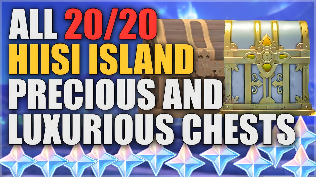 All Hiisi Island Precious and Luxurious Chests Locations Genshin Impact Nod-Krai (6.0)