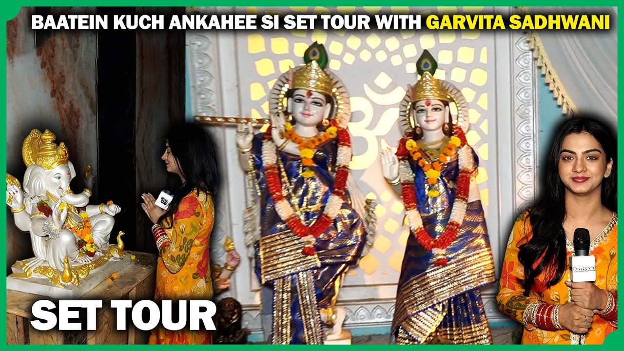 Baatein Kuch Ankahee Si Set Tour With Garvita Sadhwani | SET TOUR | STAR PLUS