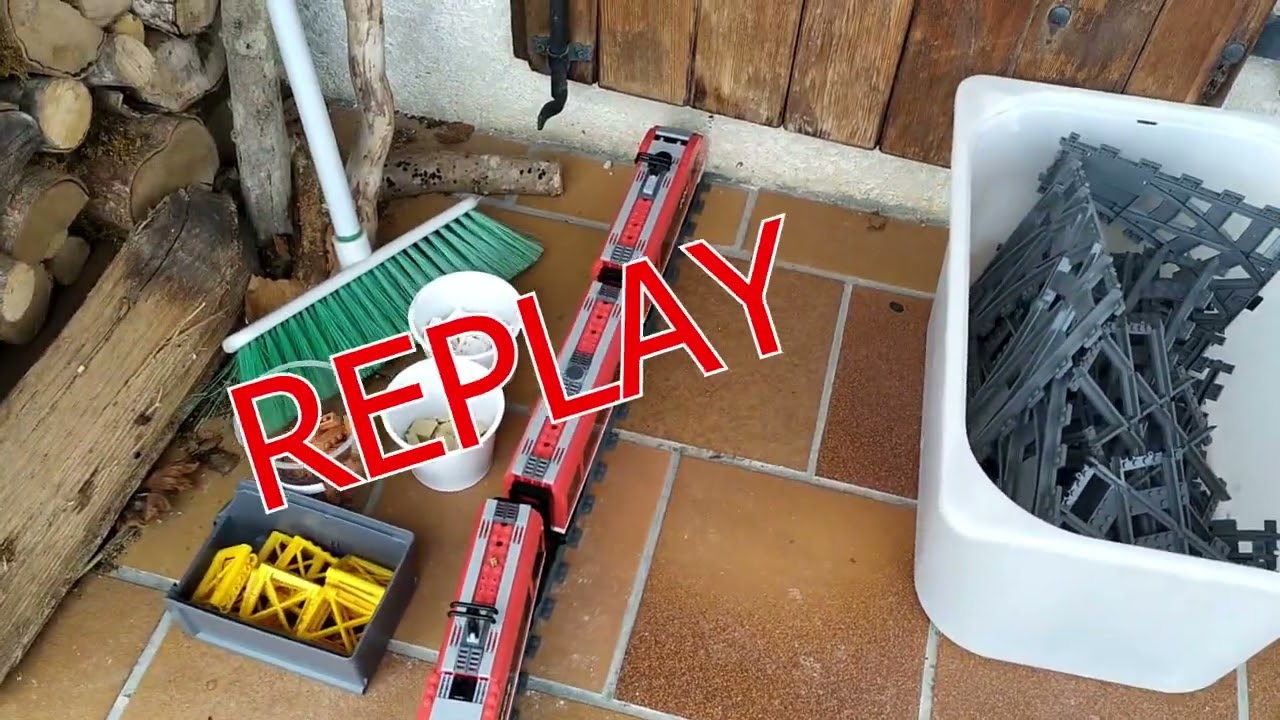 Train LEGO° in the terrace