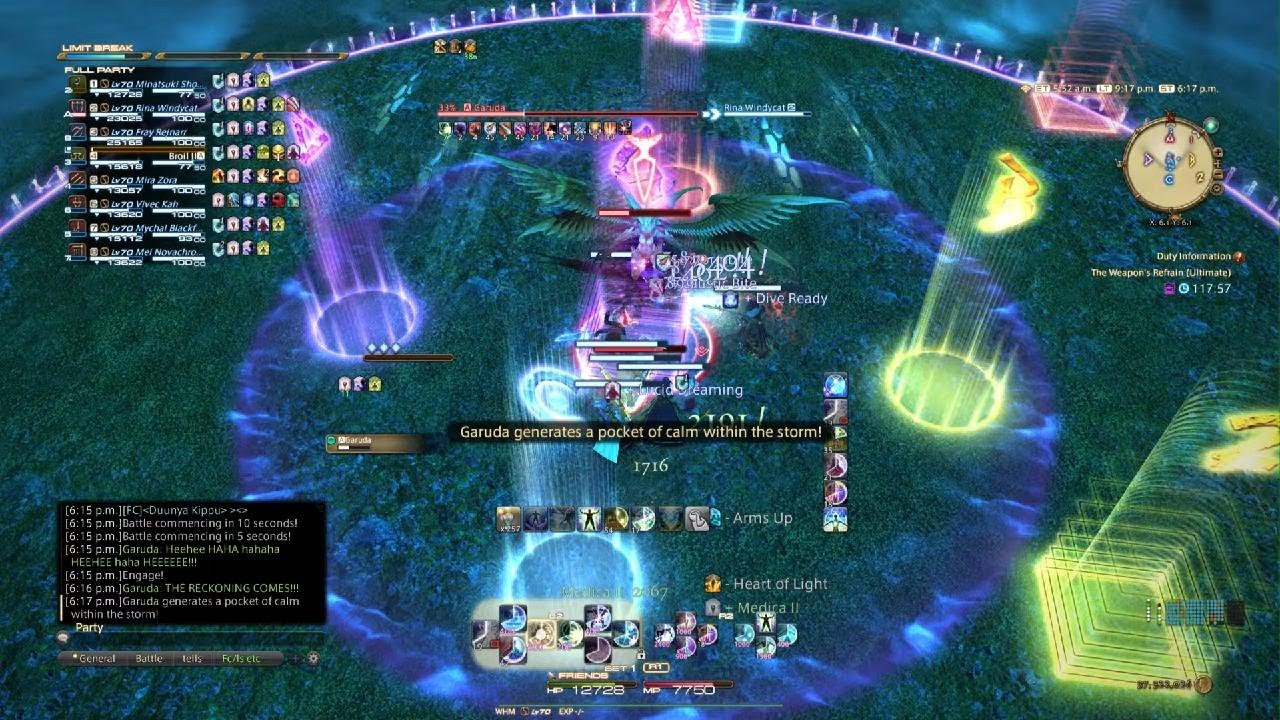 Final fantasy XIV:Endwalker UwU clear 6.1 - WHM POV