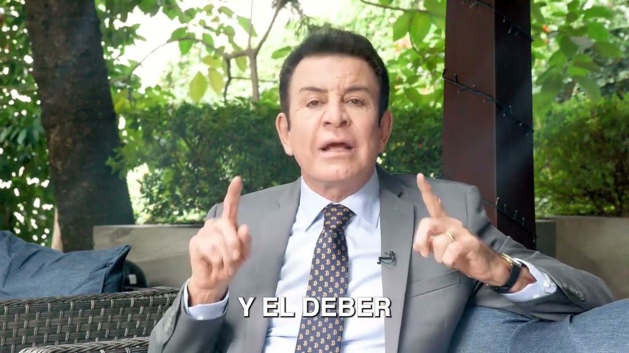 Mensaje del Presidente Electo en Honduras Salvador Nasralla a Nasry Asfura y toda la naci&oacute;n.