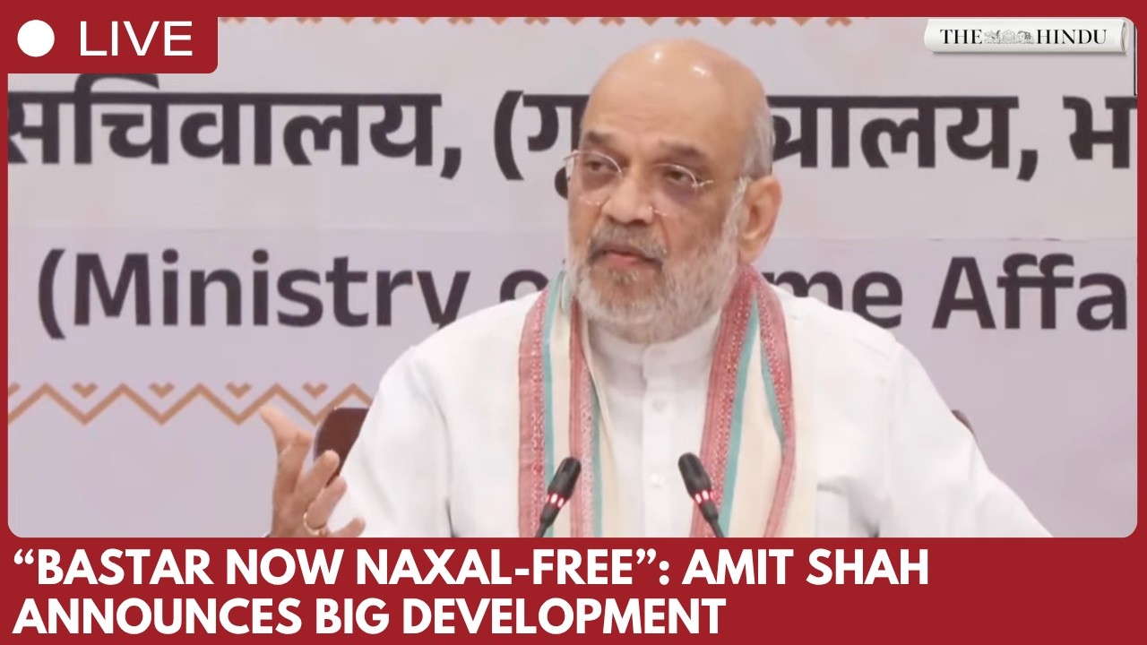 Amit Shah declares Bastar &lsquo;Naxal-free&rsquo;, unveils development push in Jagdalpur