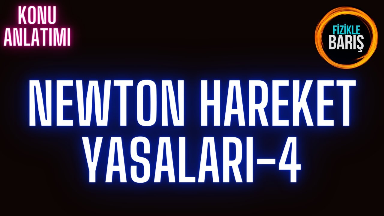 DİNAMİK KONU ANLATIMI-4 (EYLEMSİZLİK KUVVETİ VE ÜST ÜSTE CİSİMLER)