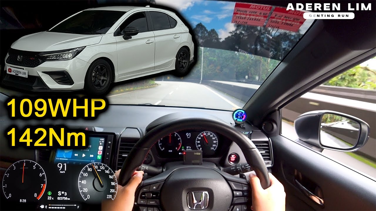 Part 2/2 | Facelift GN5 Honda City Hatchback RS | Malaysia #POV [Genting Run 冲上云霄] [CC Subtitle]