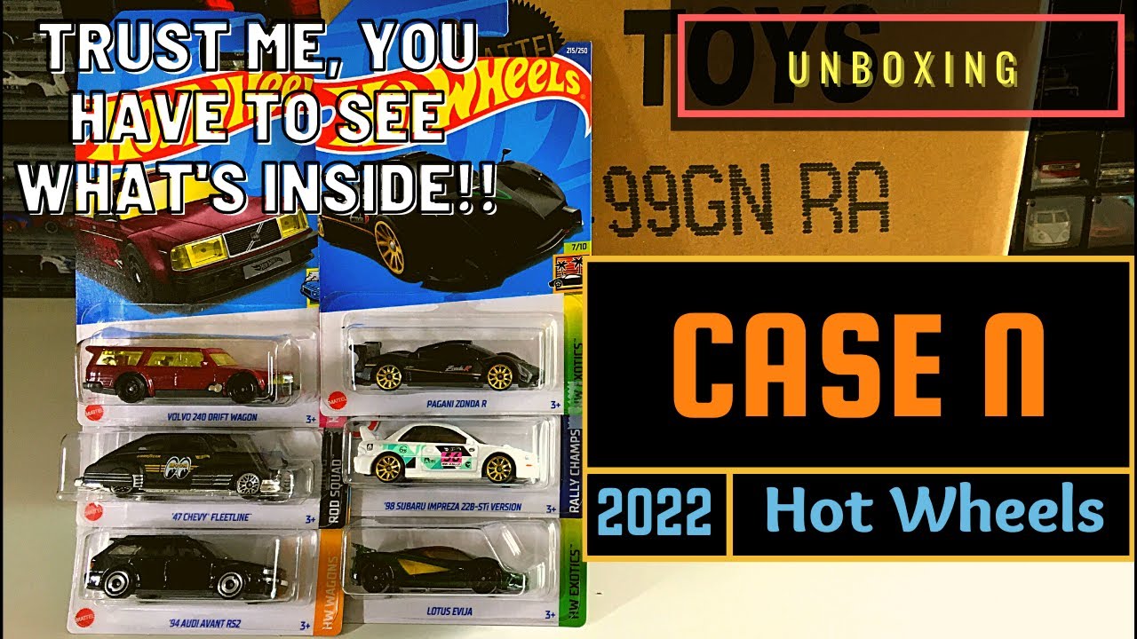 Unboxing - Hot Wheels 2022 Case N (with my trusted assistant)