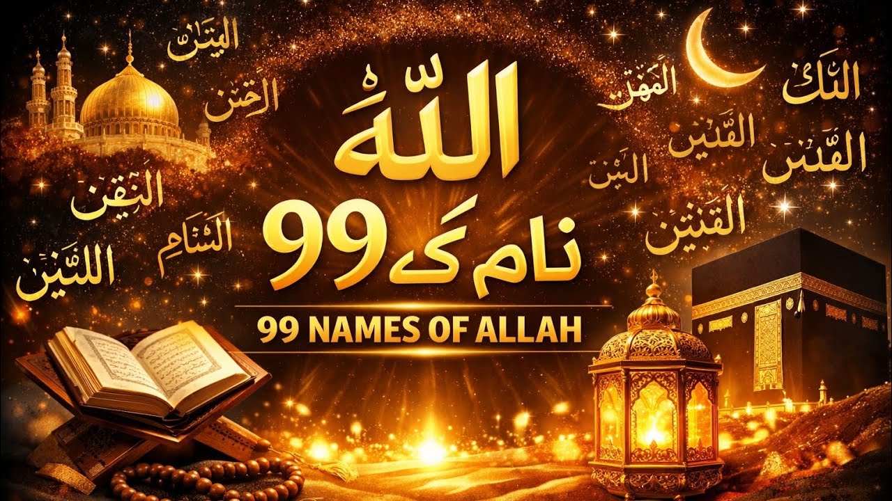 Allah Ke 99 Naam – Dil Ko Rula Dene Wali Haqeeqat | Asma ul Husna🔔👍