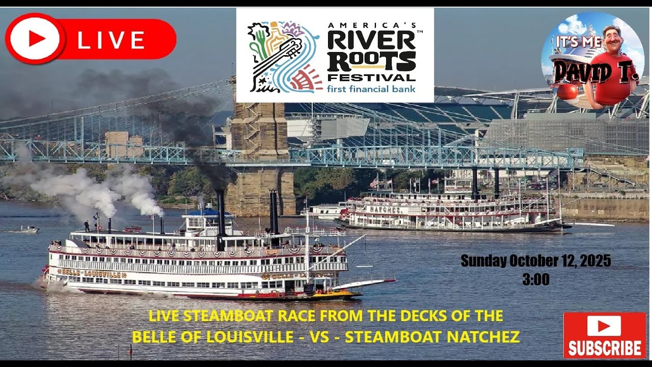 STEAMBOAT RACE ONBOARD THE BELLE OF LOUISVILLE
