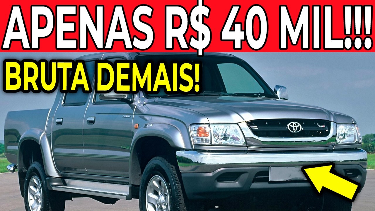 💪🚗 7 PICAPES INDESTRUTÍVEIS E COM PREÇO BAIXO QUE VALEM MUITO EM 2026!