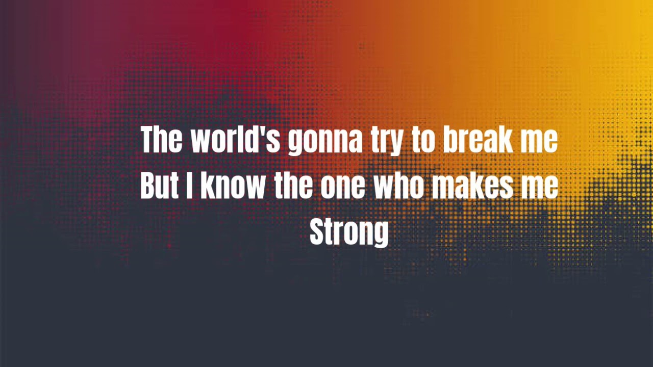 Anne Wilson   Strong Lyrics