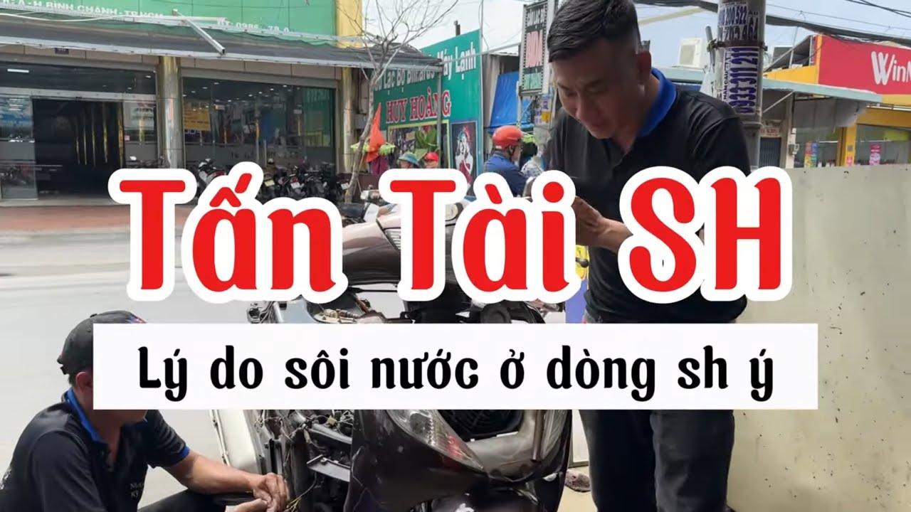 L&yacute; do xe xe sh &yacute; bị s&ocirc;i nước