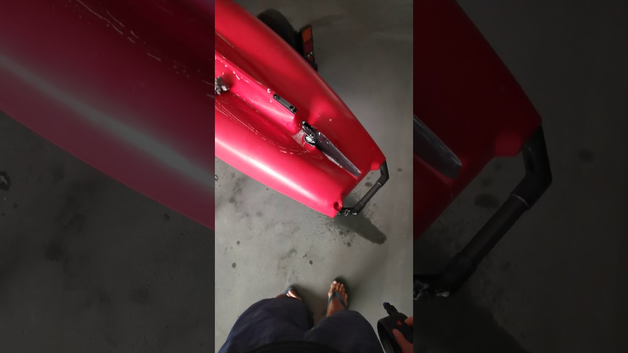 Hobie outback 2019, scupper hole crack.
