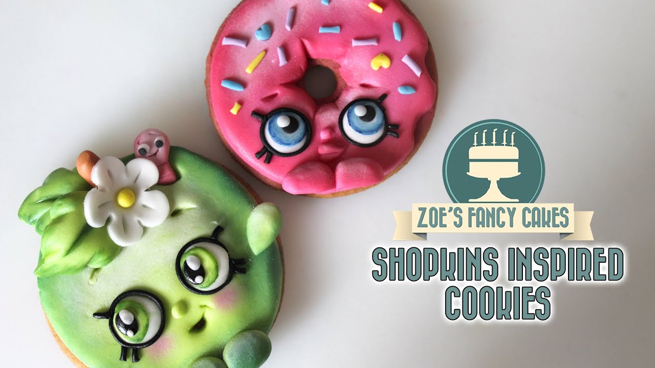 Shopkins cookies tutorial collaboration video