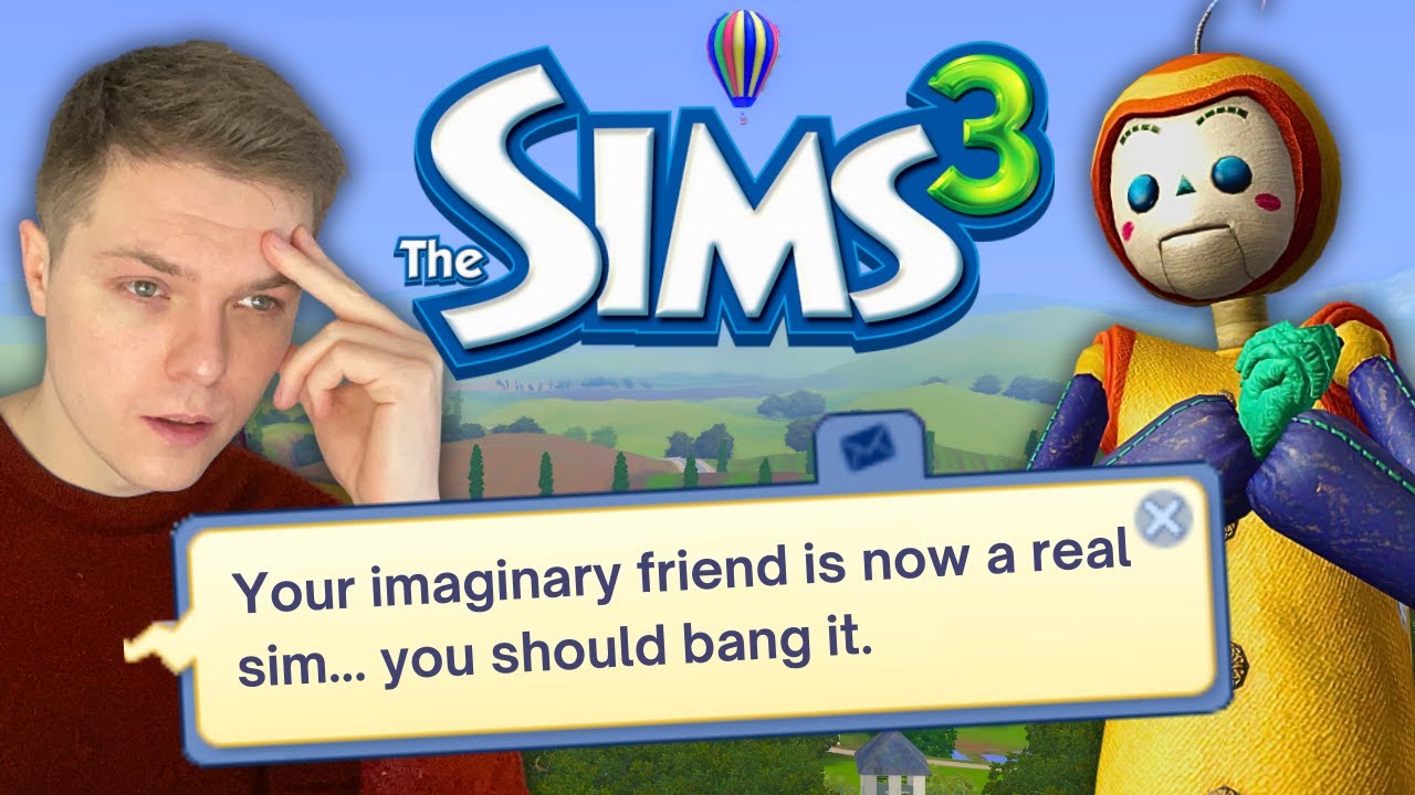 Я сделал своего воображаемого друга реальным в The Sims 3 (чтобы я мог заниматься с ним вуху)