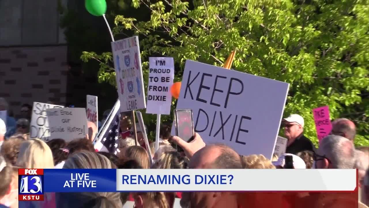 Protesters tell St. George Mayor and Council they want 'Dixie' name to stay