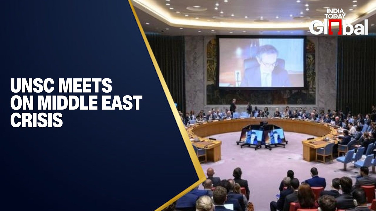 LIVE: UN Security Council Meets on Middle East Crisis & Palestinian Question