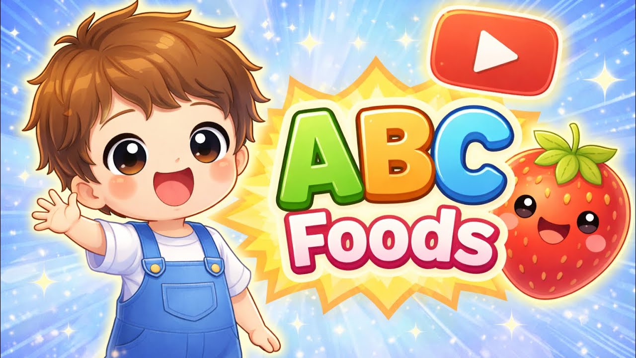 Learn The Alphabet with Fun Food & Colors | ABC Song | Toddler Learning