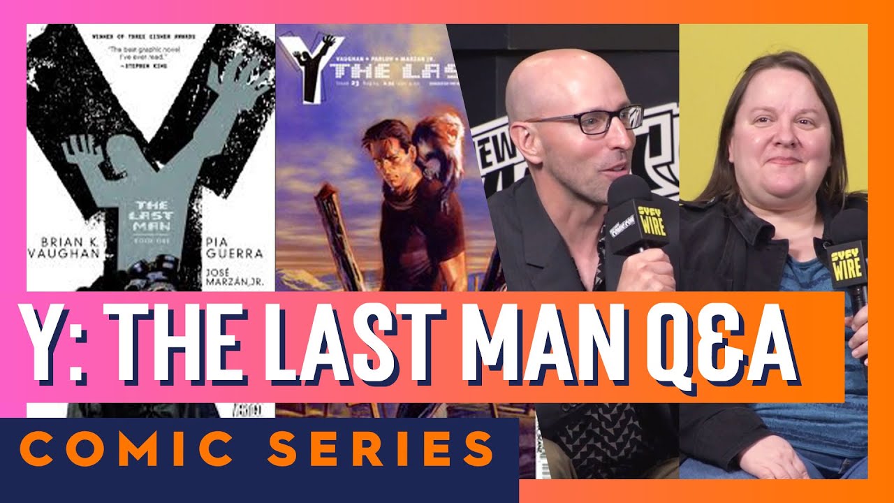 Y: The Last Man&rsquo;s Brian K. Vaughan & Pia Guerra Talk about the Comic, it's Characters, and More!