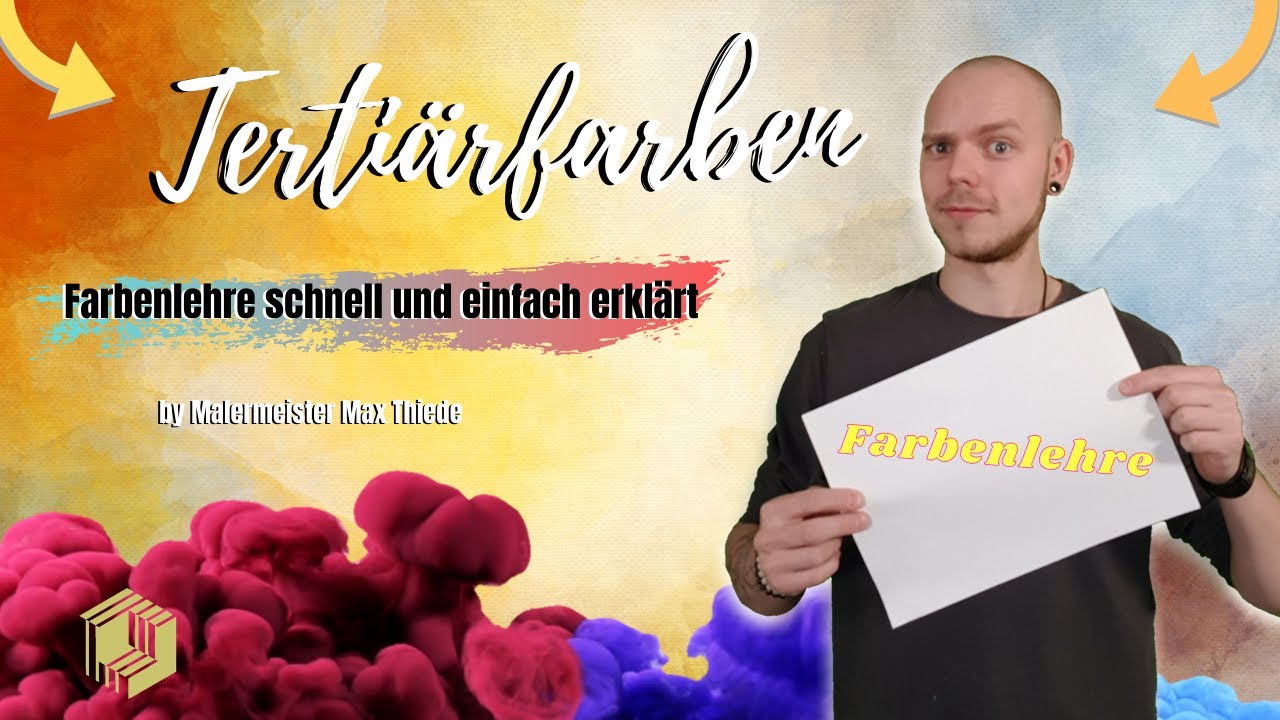 Tertiärfarben | Farbenlehre schnell und einfach erklärt | by Malermeister Max Thiede