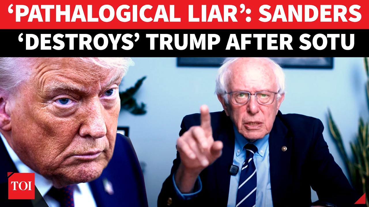 Bernie Sanders TEARS INTO Trump After State Of The Union ‘Lies’ | ‘ICE Murders In Cold Blood’