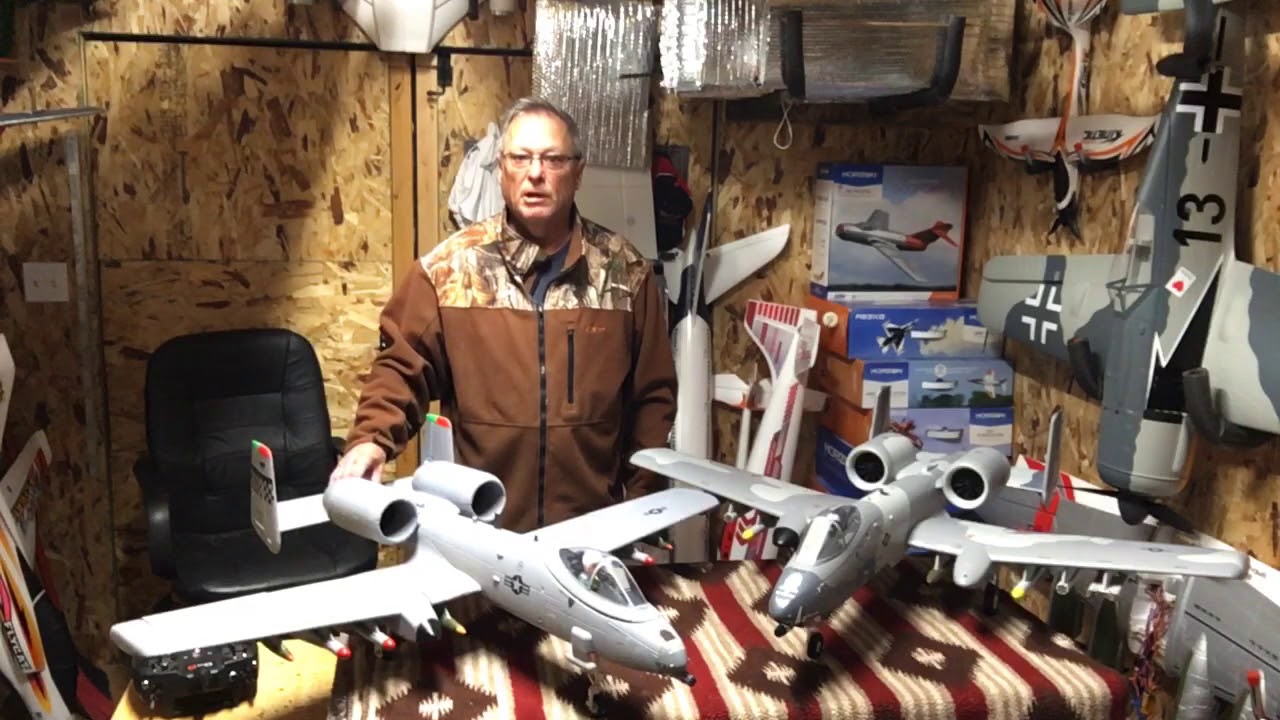 Eflite A10 vs Freewing A-10