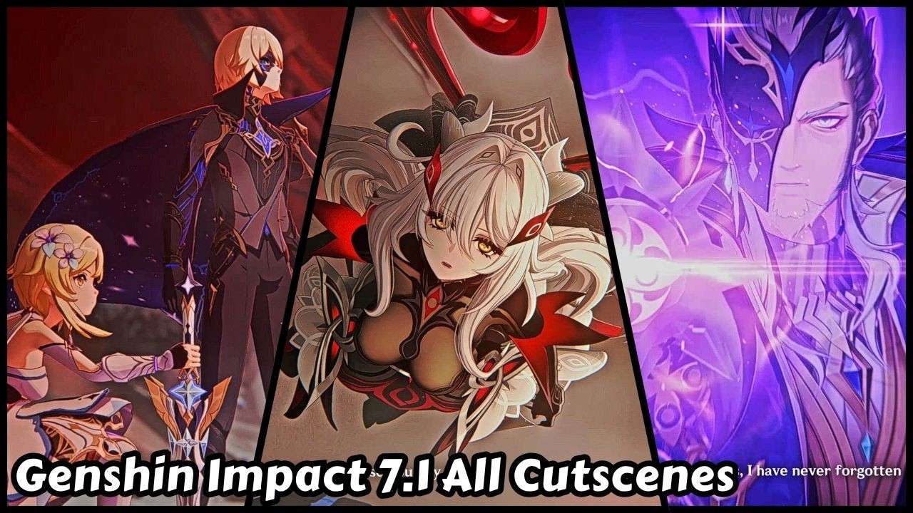 Genshin Impact 7.1 Снежная: все кат-сцены в задании &laquo;Реквием по подземному миру&raquo;, финальная кат-с...